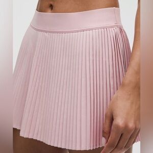 Lululemon Pink Varsity Tennis Skirt